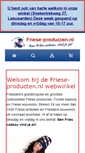 Mobile Screenshot of friese-producten.nl